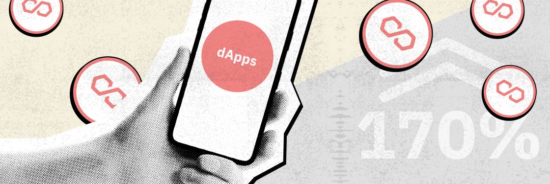El número de dApps en la blockchain de Polygon creció un 170% en 3 meses