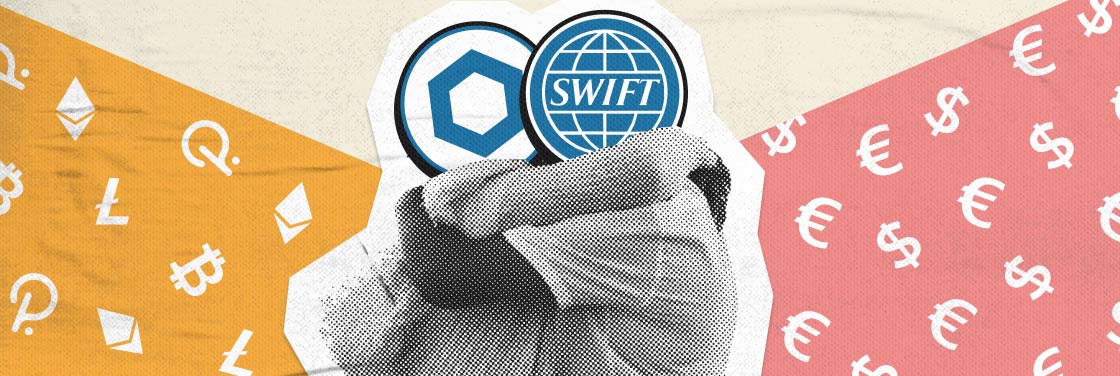SWIFT y Chainlink combinarán las finanzas tradicionales y los criptoactivos
