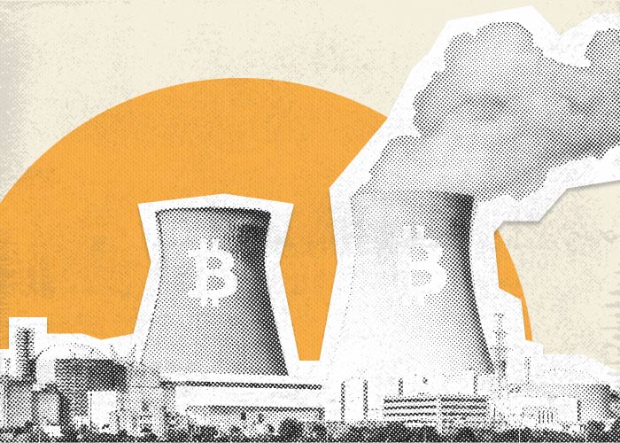 Доля ядерной энергии в майнинге BTC выросла вдвое