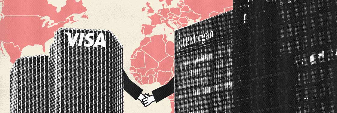JPMorgan и Visa работают над системой трансграничных блокчейн-платежей