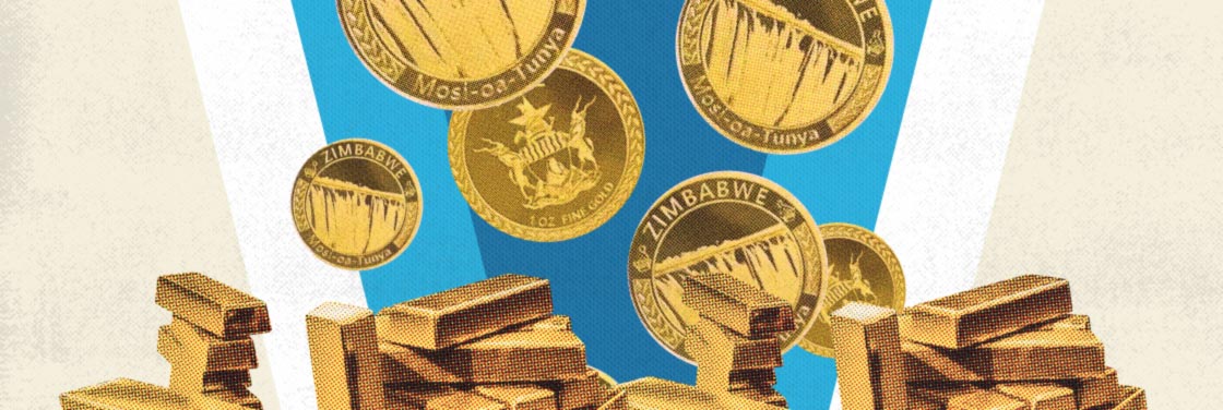 ЦБ Зимбабве выпустит цифровую валюту, обеспеченную золотом
