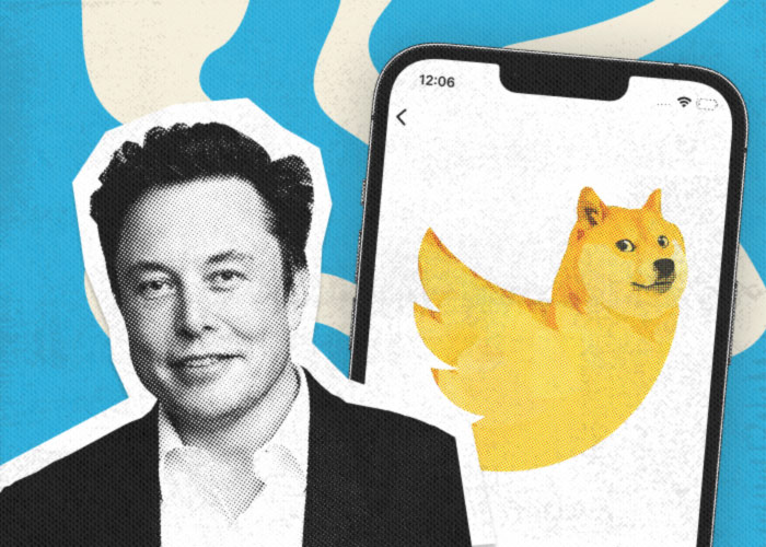 Twitter меняет логотип на Doge, цена Dogecoin растет