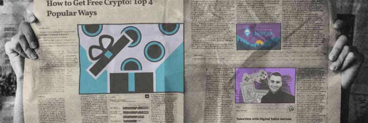 Criptomonedas gratis, un diseñador de CP Media y anuncios de eventos