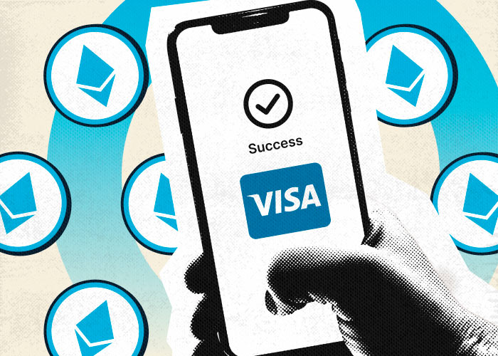 El gas en la red Ethereum puede pagarse con tarjeta Visa