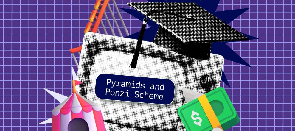 Видеоуроки «Pyramids and Ponzi Scheme» на YouTube-канале CP Media