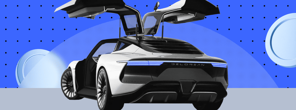 DeLorean запускает Web3-платформу для торговли автомобилями