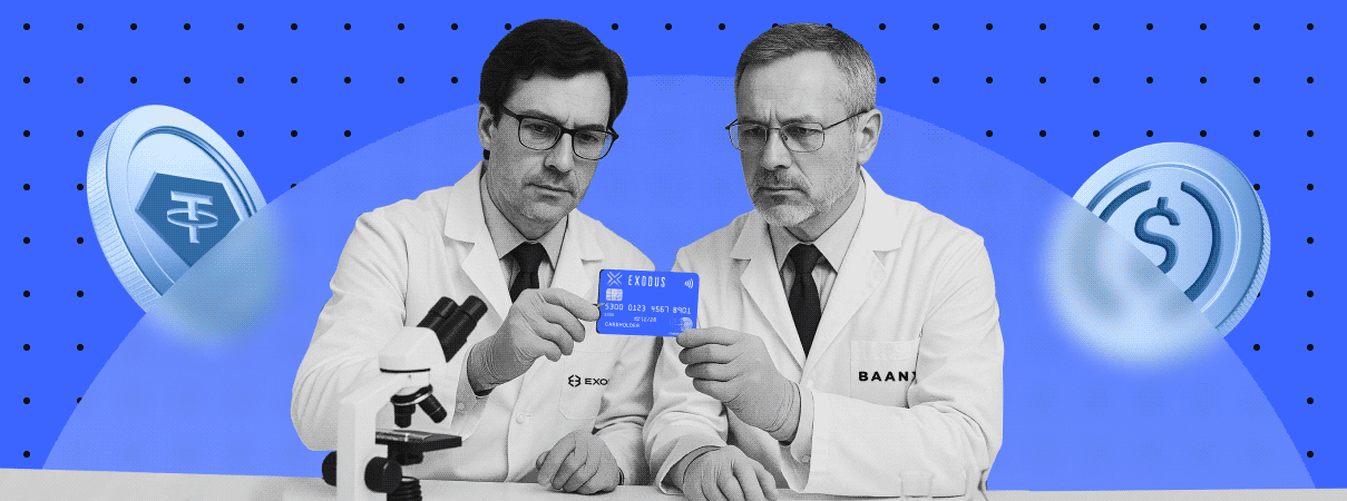 Exodus и Baanx выпускают криптокарту Mastercard