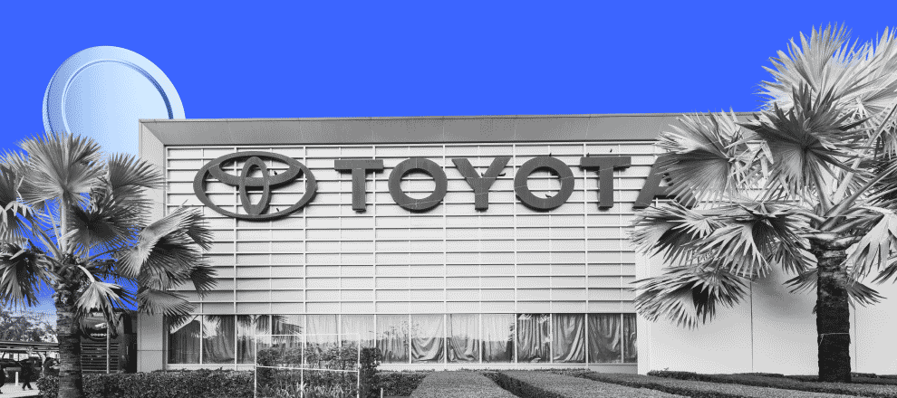 Toyota представила блокчейн-сеть для токенизации автомобилей