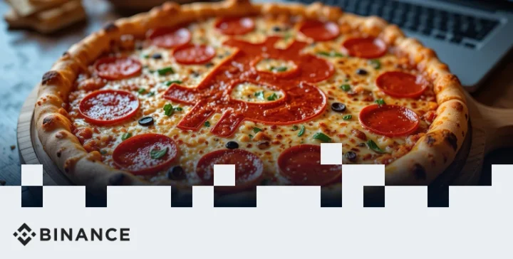 Bitcoin Pizza Day Pop-ups by Binance